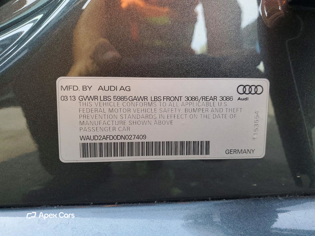 Audi S8 2013