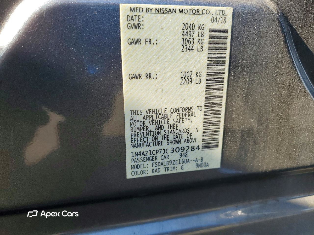 Nissan Leaf 2018