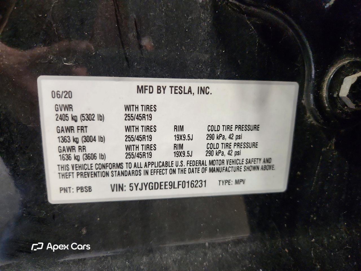 Tesla Model Y 2020