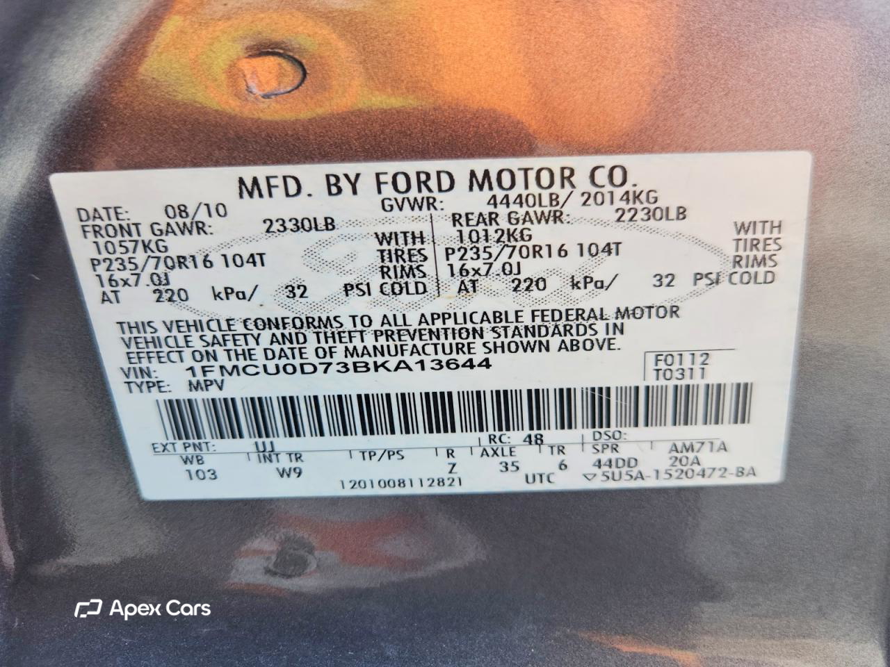 Ford Escape 2011