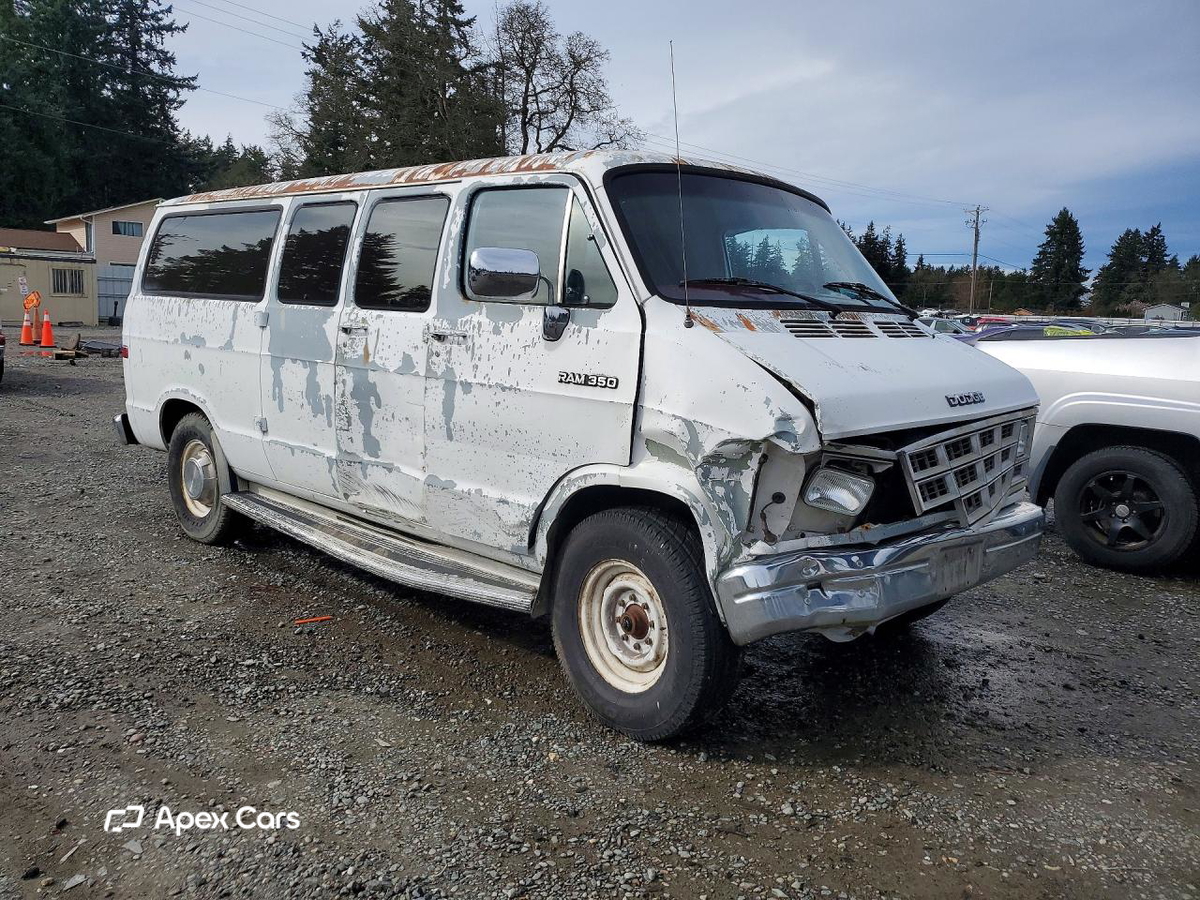 Dodge RAM Van 1991