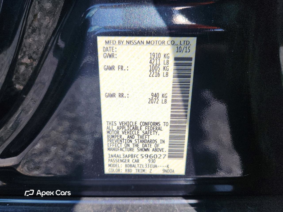 Nissan Altima 2015