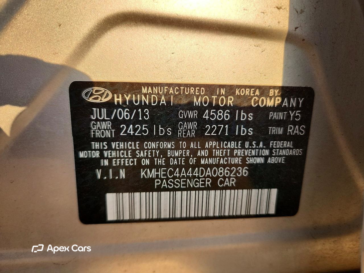 Hyundai Sonata 2013
