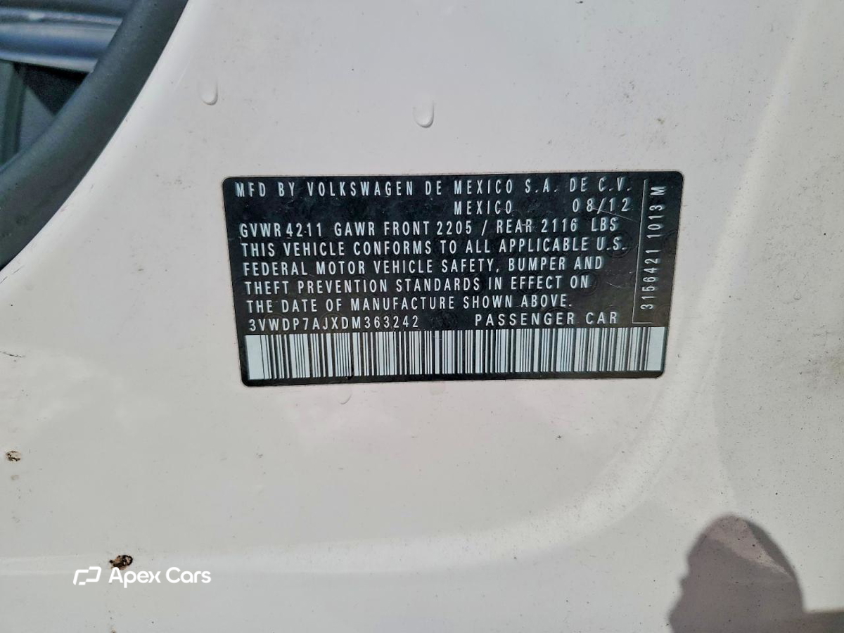 Volkswagen Jetta 2013