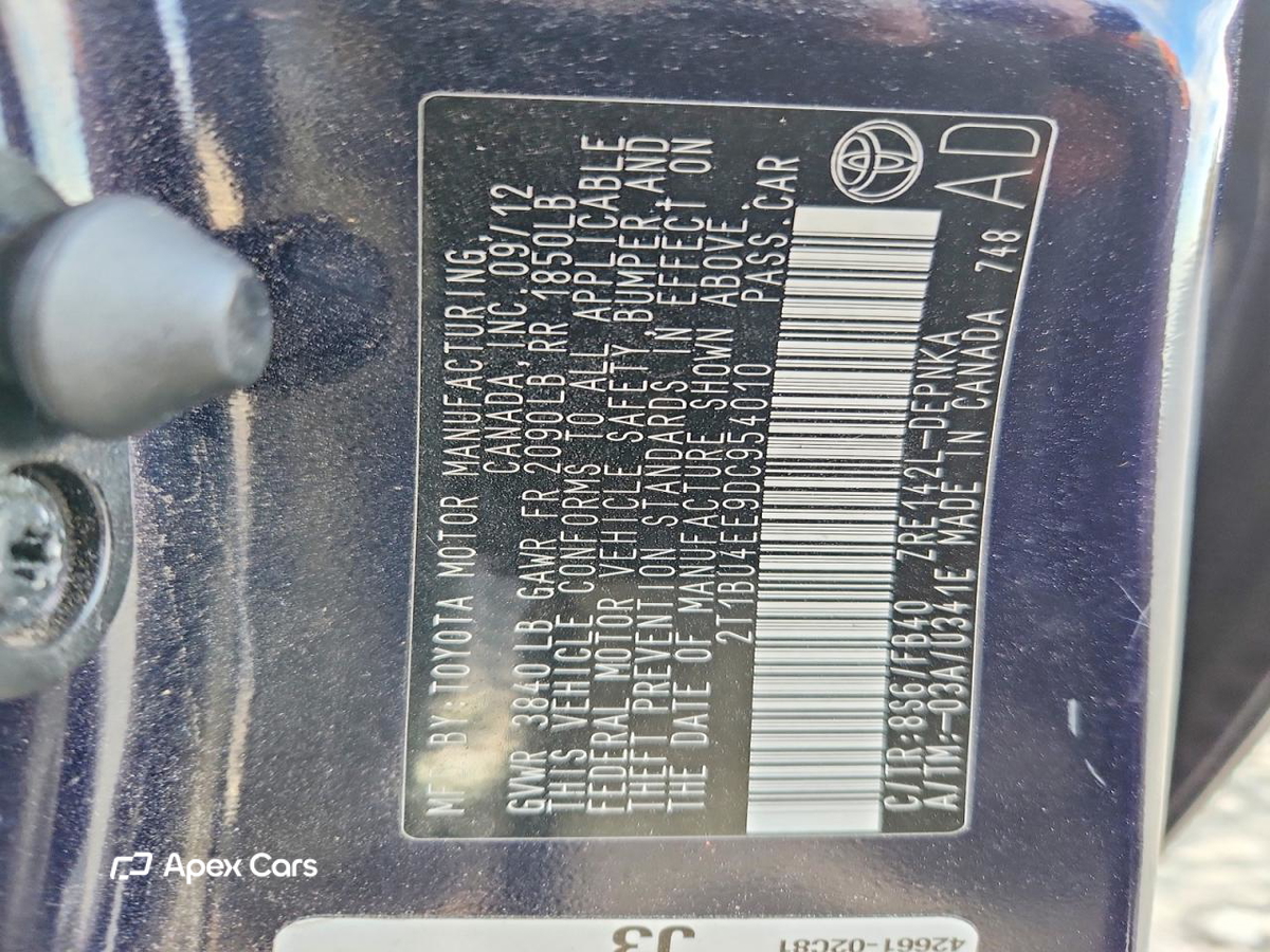 Toyota Corolla 2013