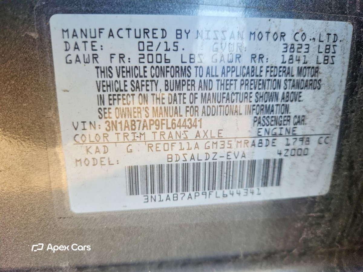 Nissan Sentra 2015