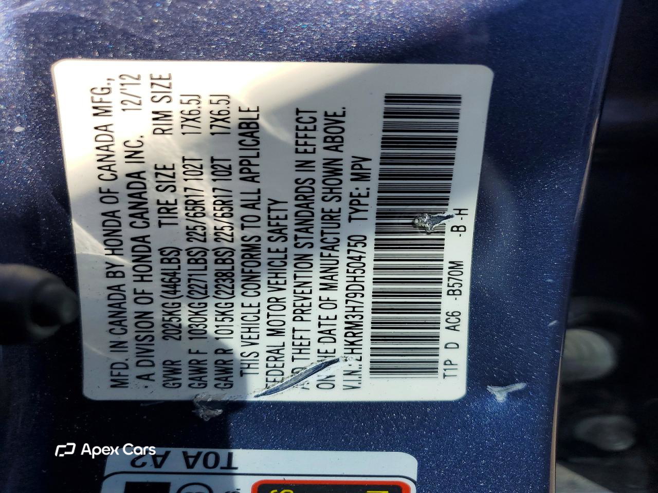 Honda CR-V 2013
