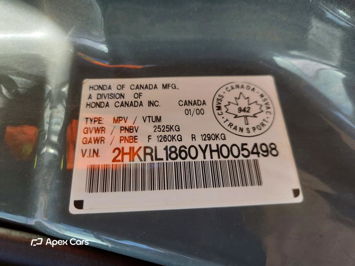 Honda Odyssey 2000