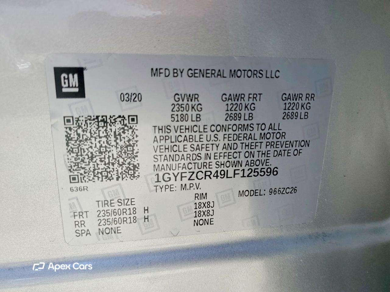 Cadillac XT4 2020