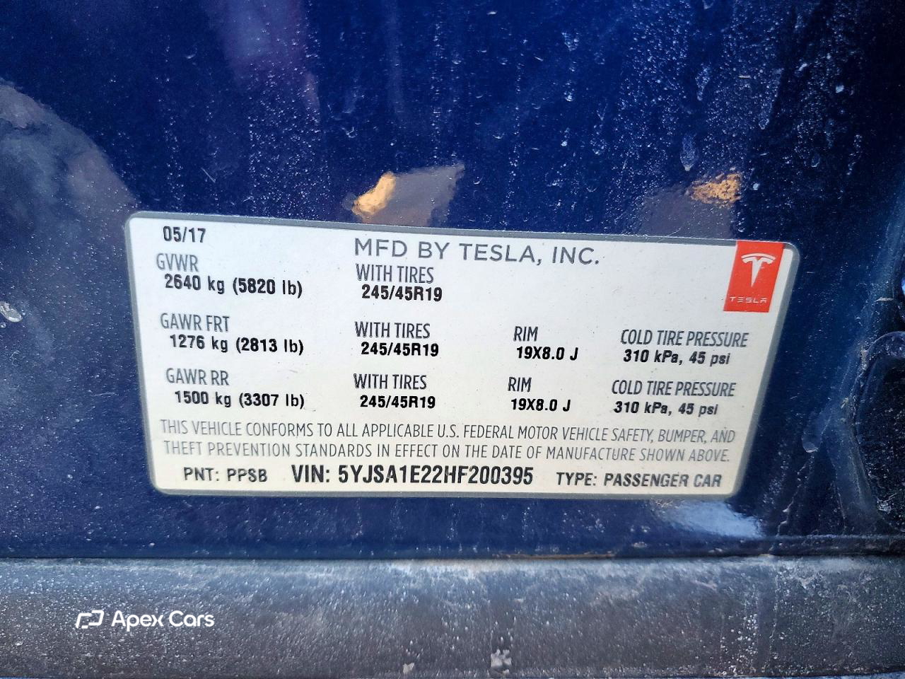 Tesla Model S 2017