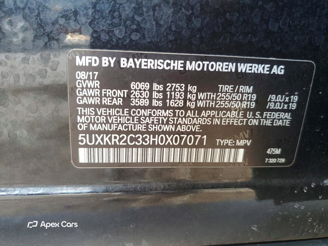 BMW X5 2017