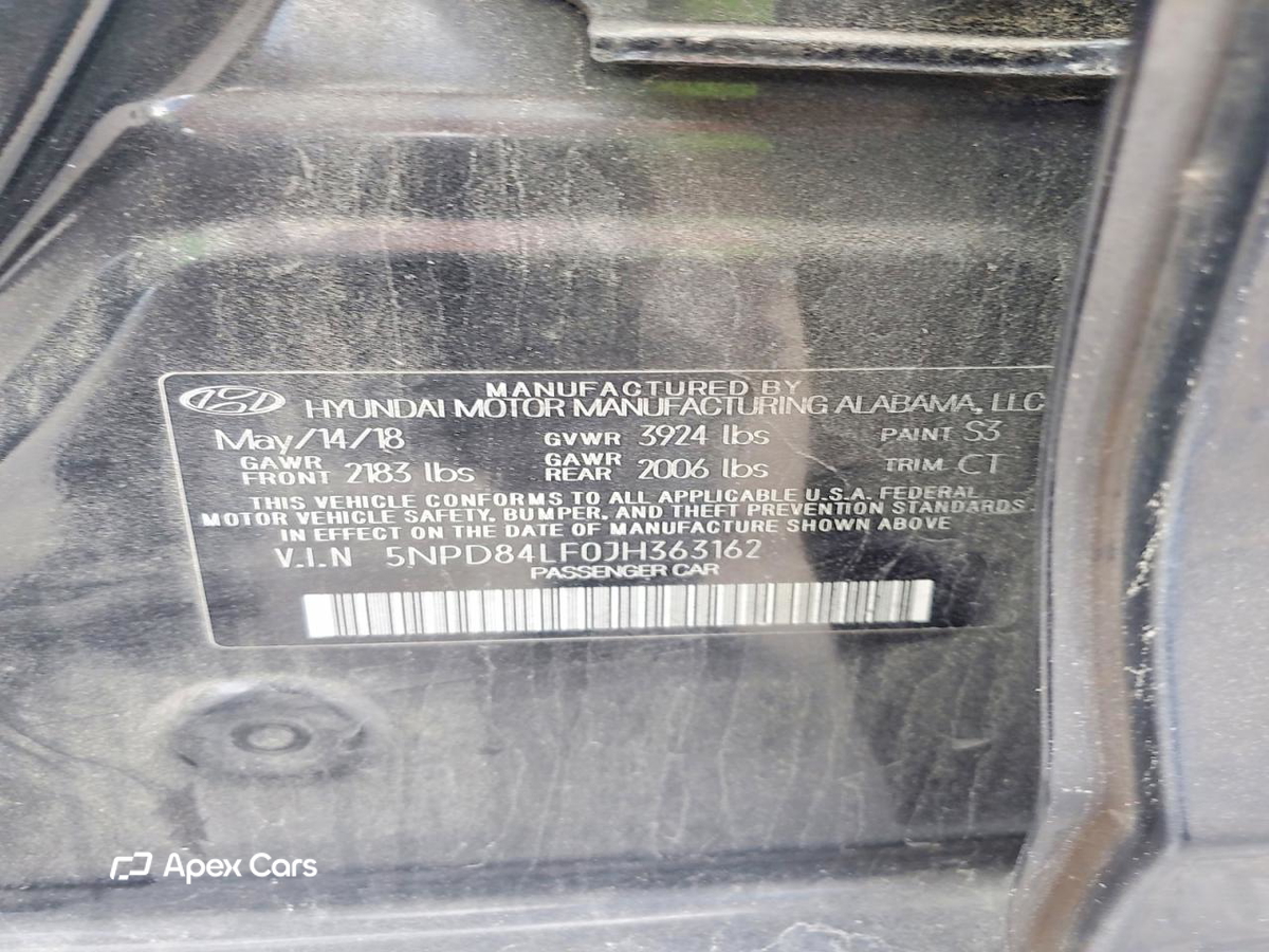 Hyundai Elantra 2018