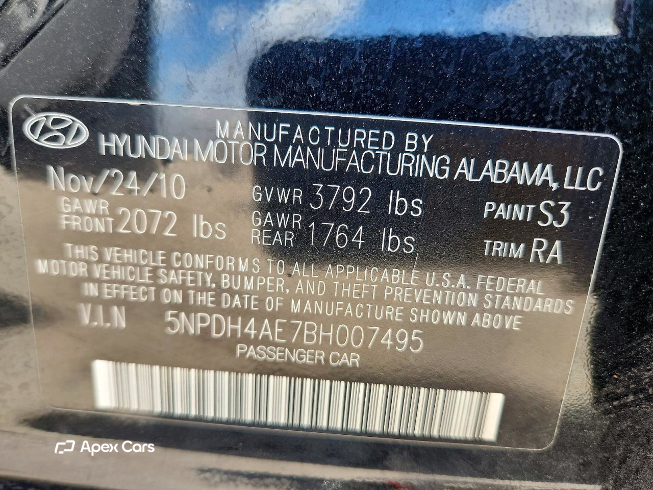 Hyundai Elantra 2011