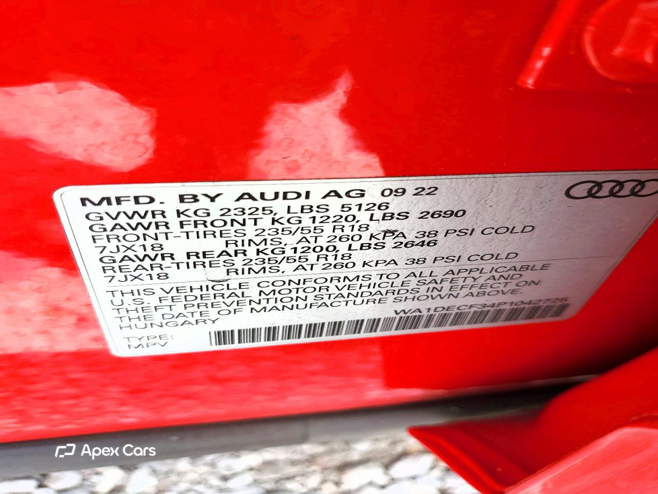 Audi Q3 2023