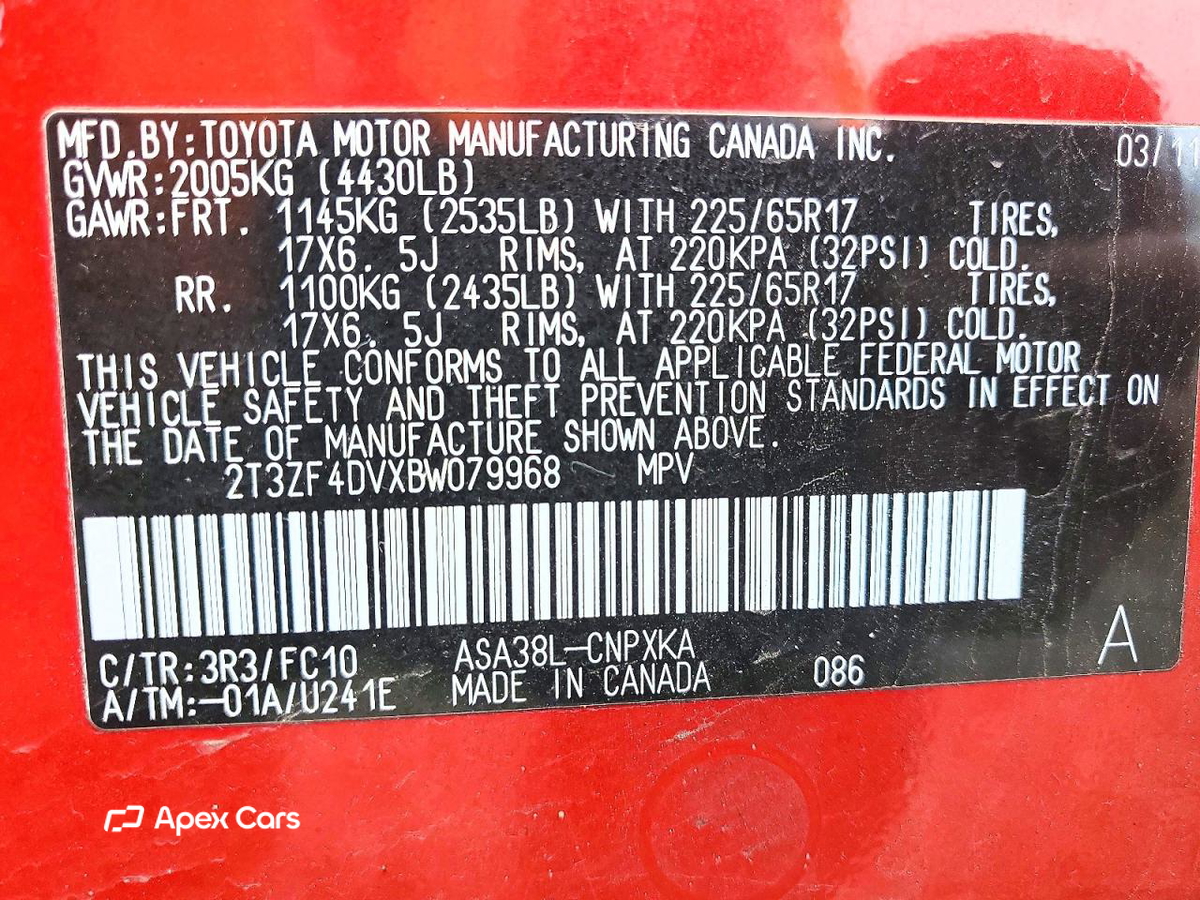 Toyota RAV 4 2011