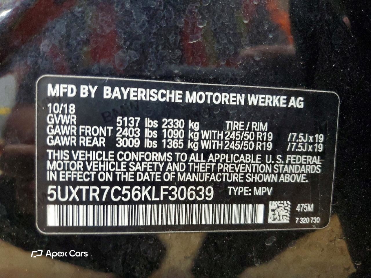 BMW X3 2019