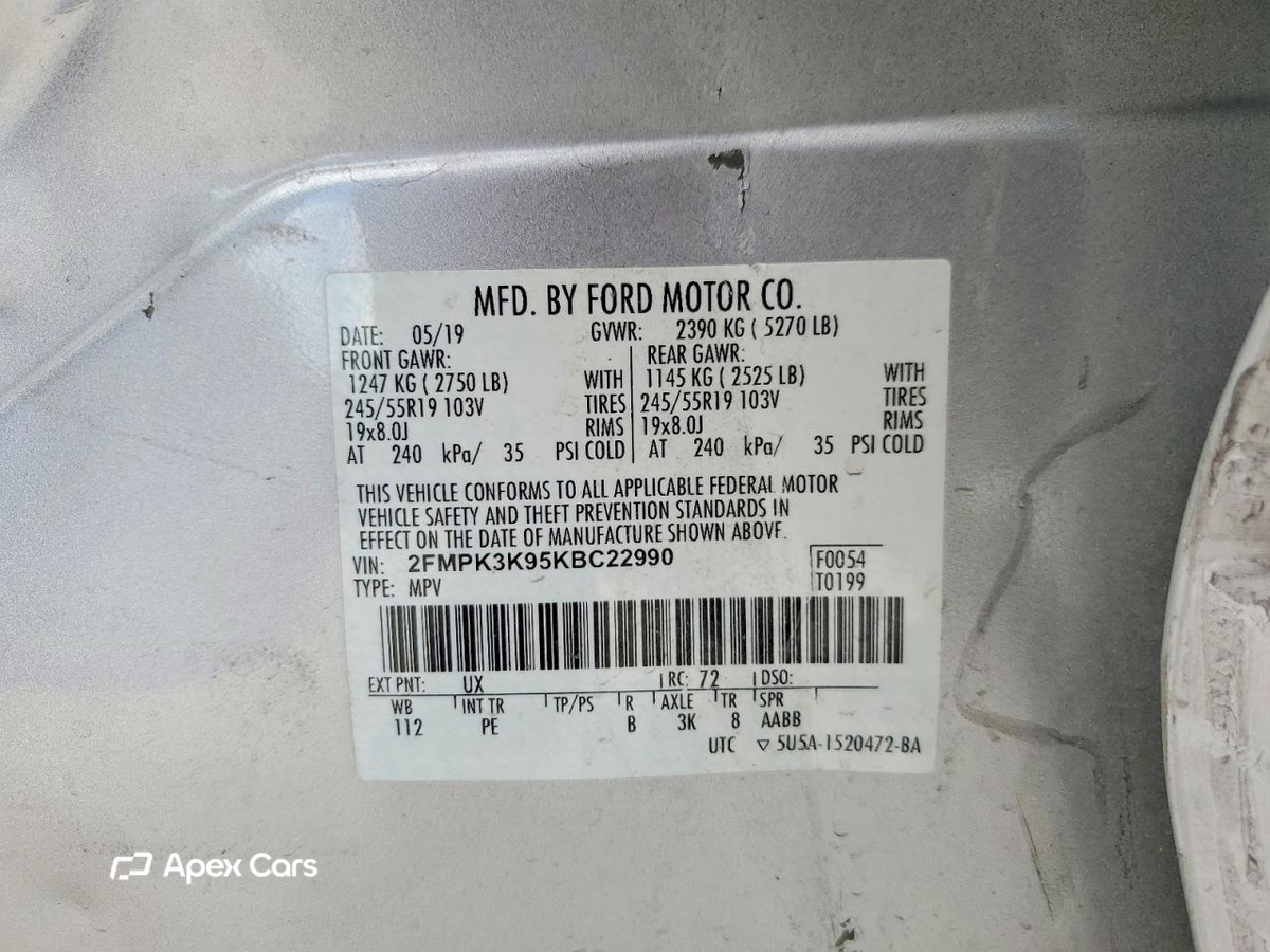 Ford Edge 2019