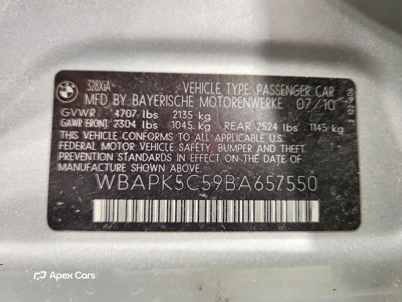 BMW Series 3 2011