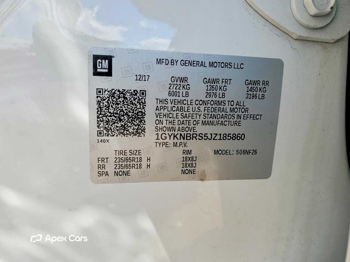 Cadillac XT5 2018
