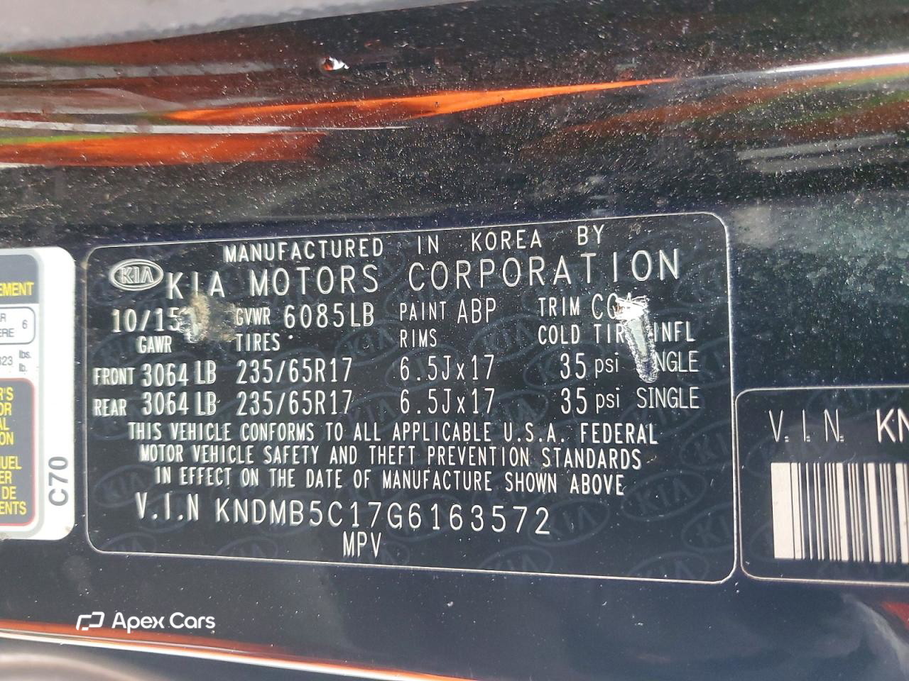 Kia Sedona 2016