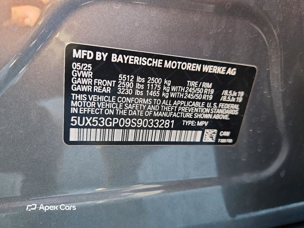 BMW X3 2025