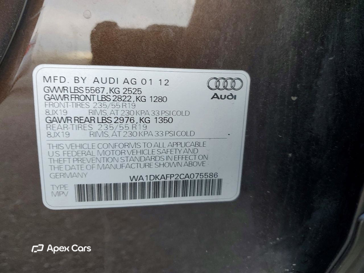 Audi Q5 2012