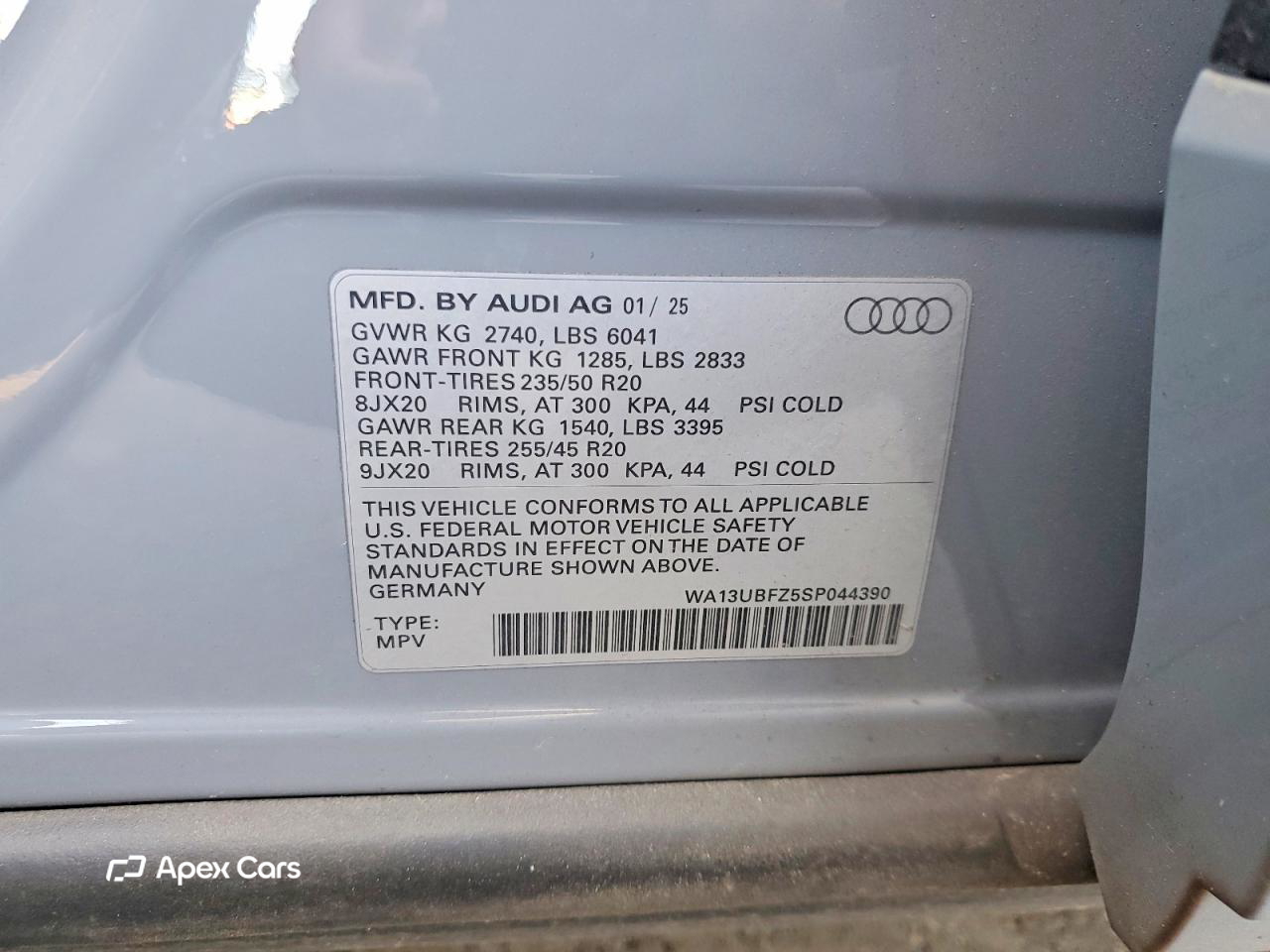 Audi Q4 e-tron 2025