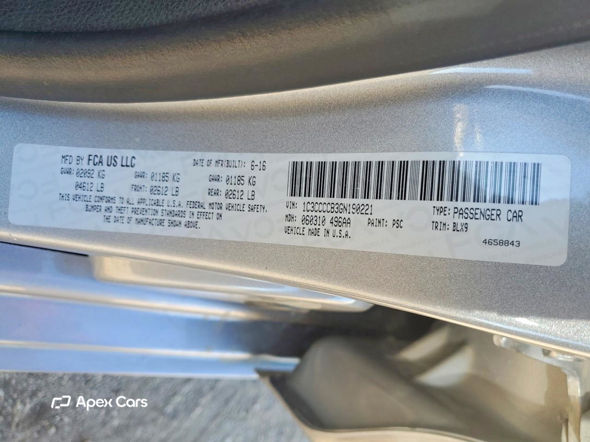 Chrysler 200 2016