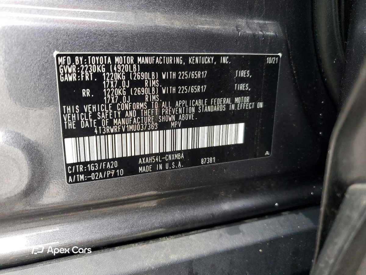 Toyota RAV 4 2021