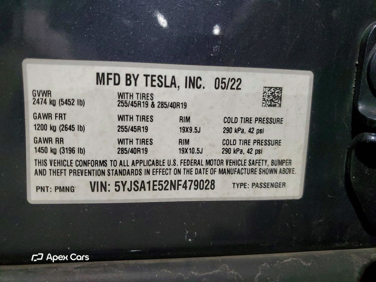 Tesla Model S 2022