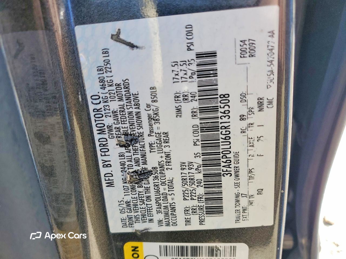 Ford Fusion 2016