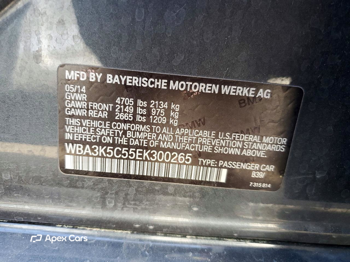 BMW Series 3 2014