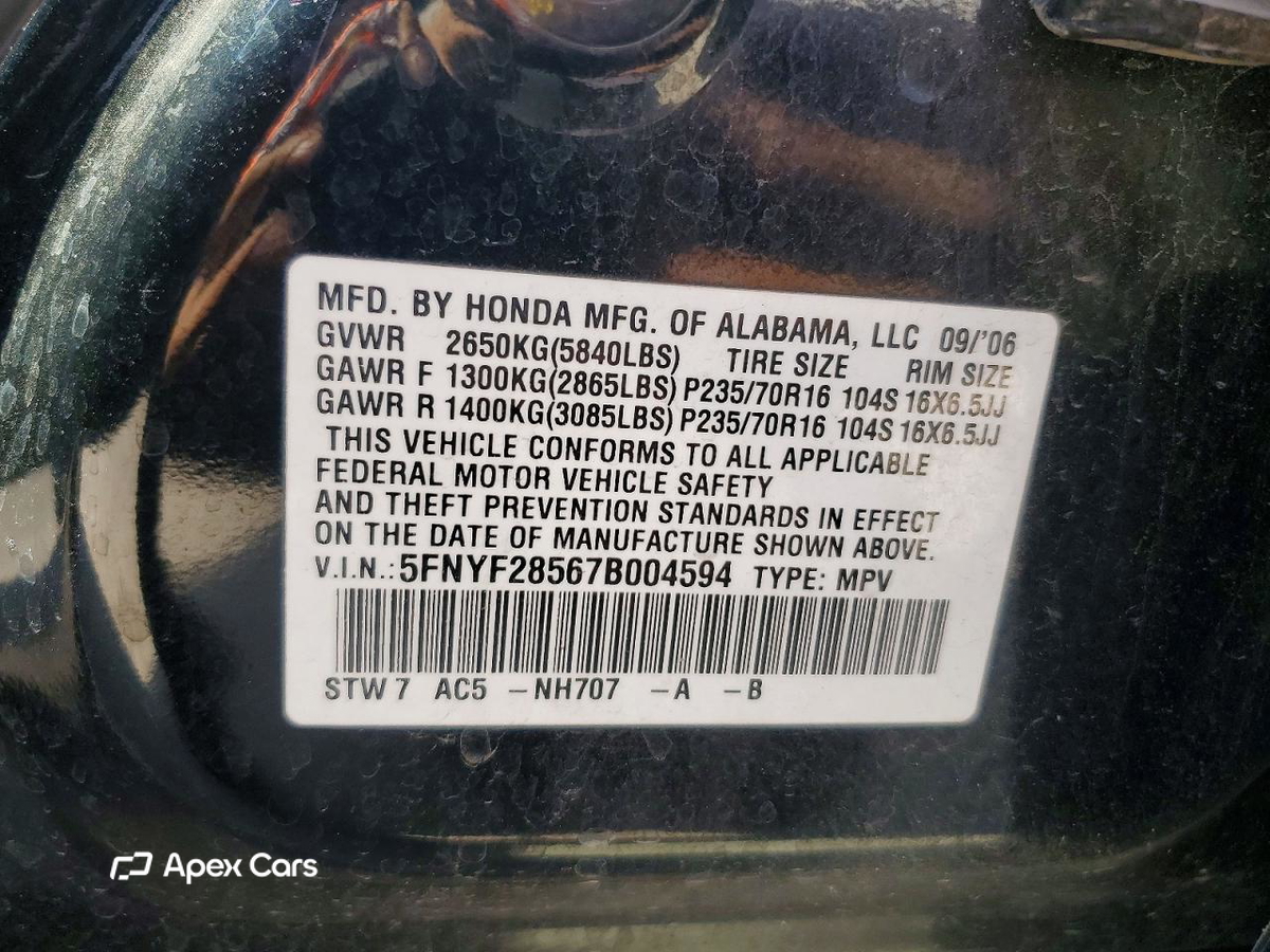 Honda Pilot 2007