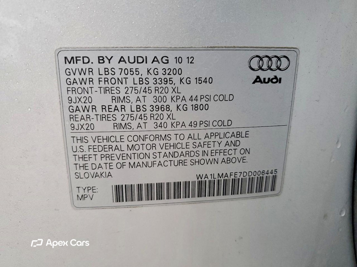 Audi Q7 2013