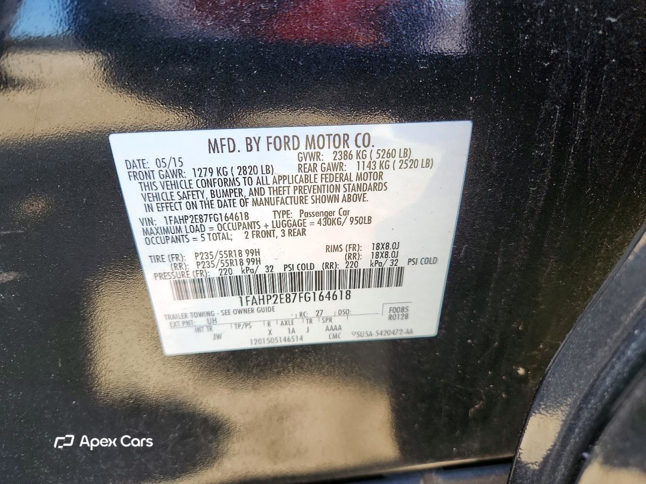 Ford Taurus 2015