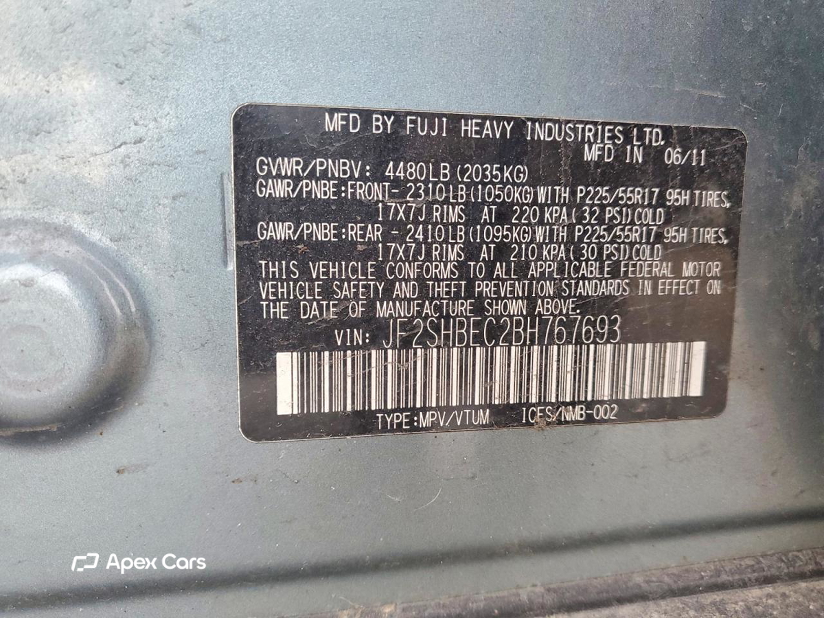 Subaru Forester 2011