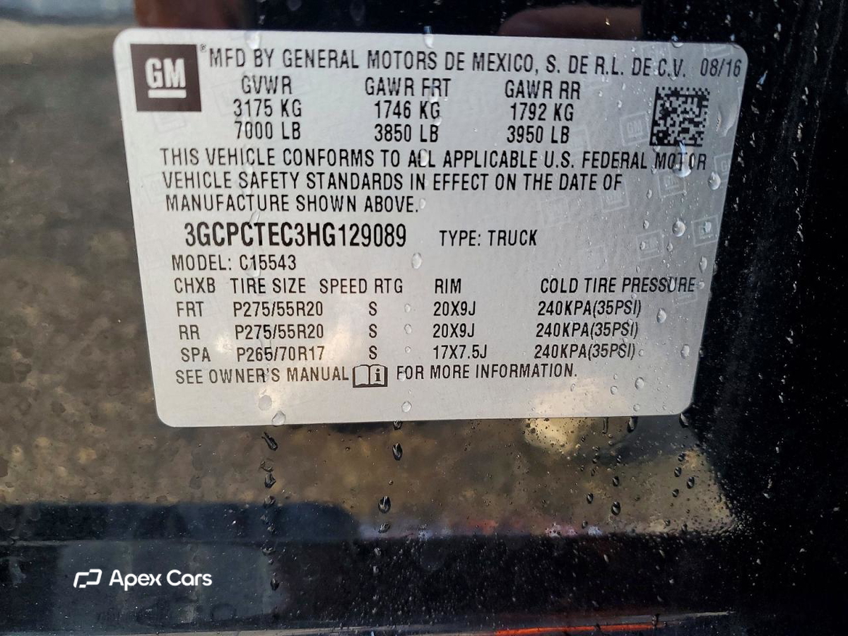 Chevrolet Silverado 2017