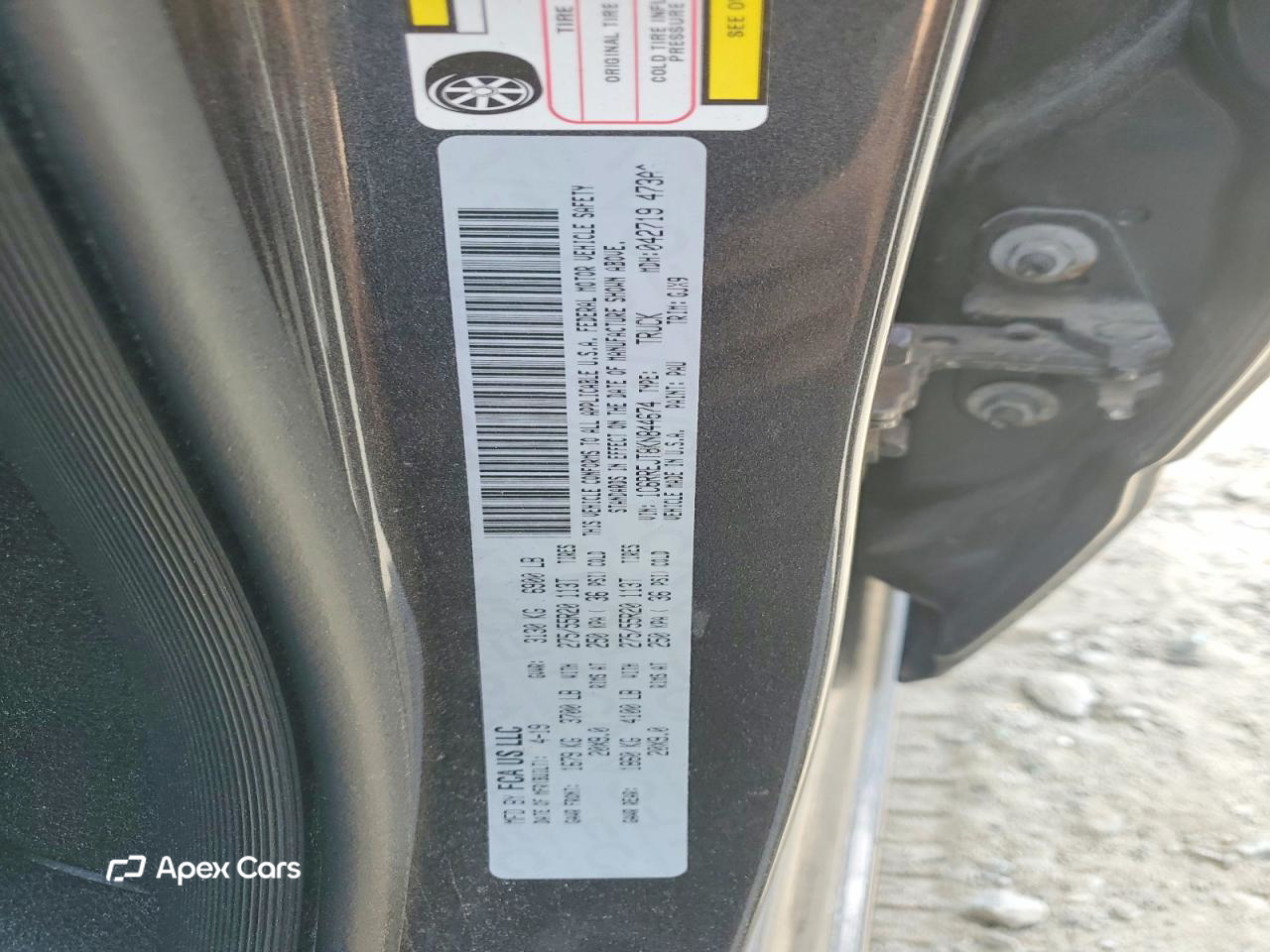 RAM 1500 2019