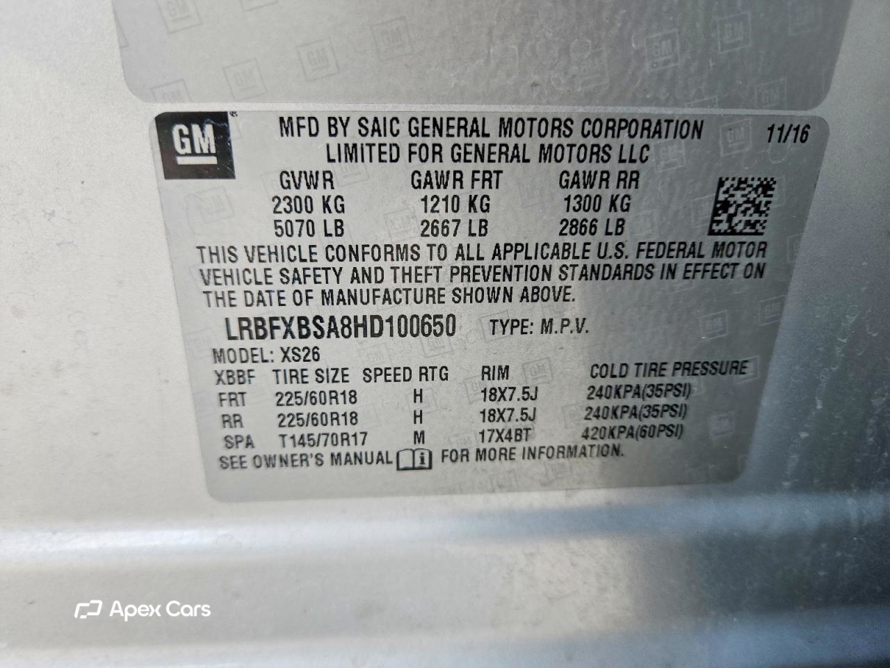 Buick Envision 2017