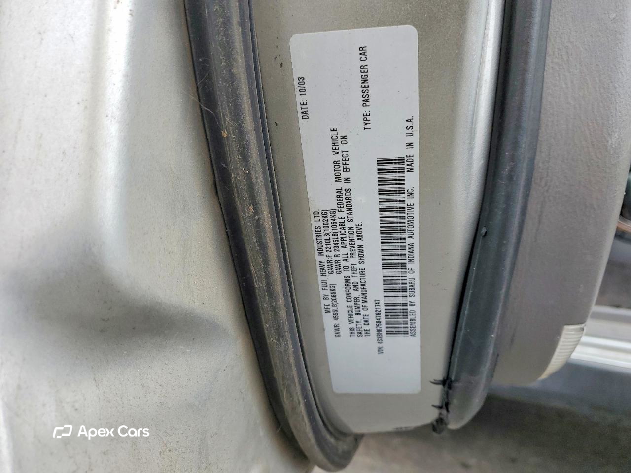 Subaru Legacy 2004