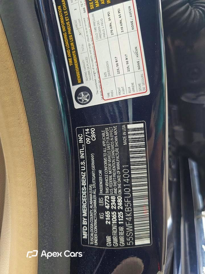 Mercedes-Benz C-klasse 2015