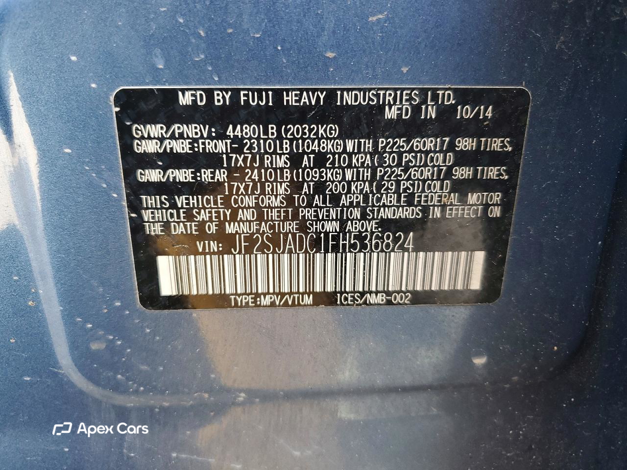 Subaru Forester 2015