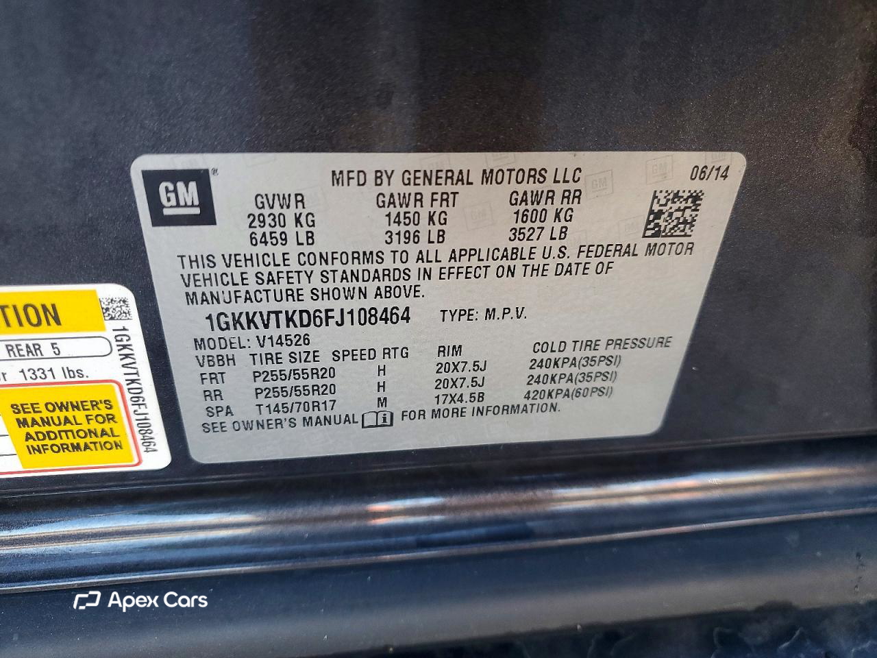 GMC Acadia 2015