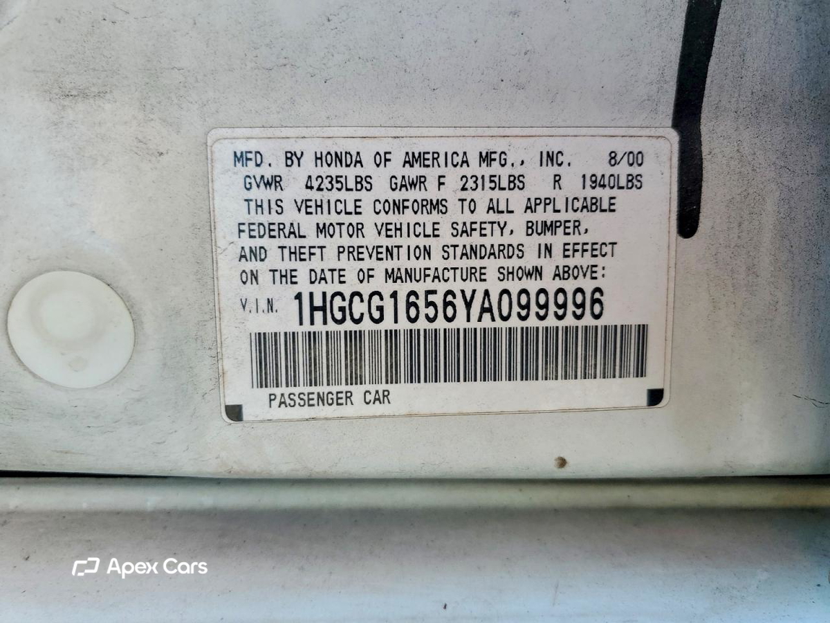 Honda Accord 2000