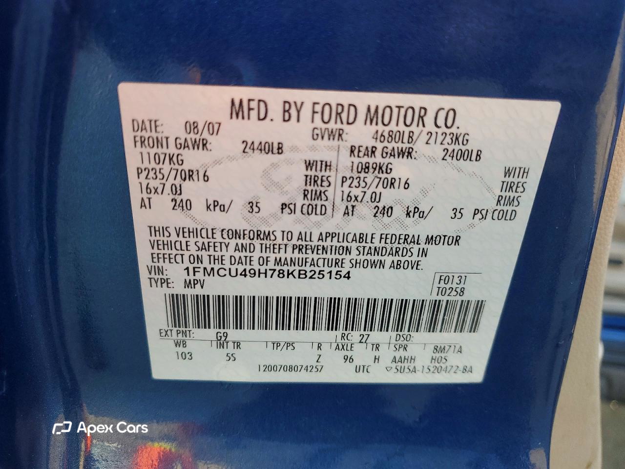 Ford Escape 2008