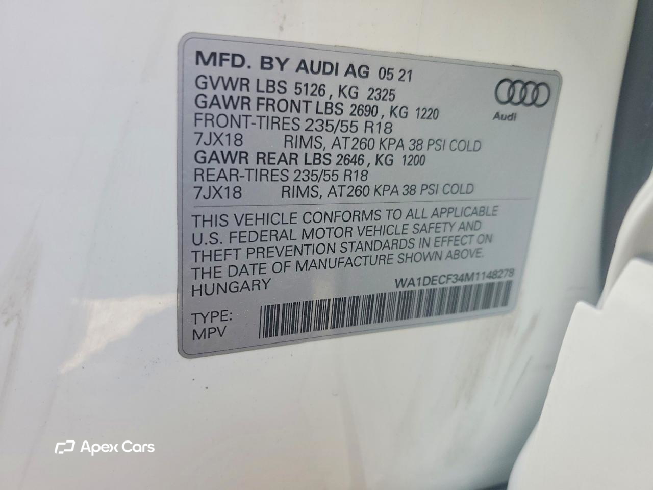 Audi Q3 2021