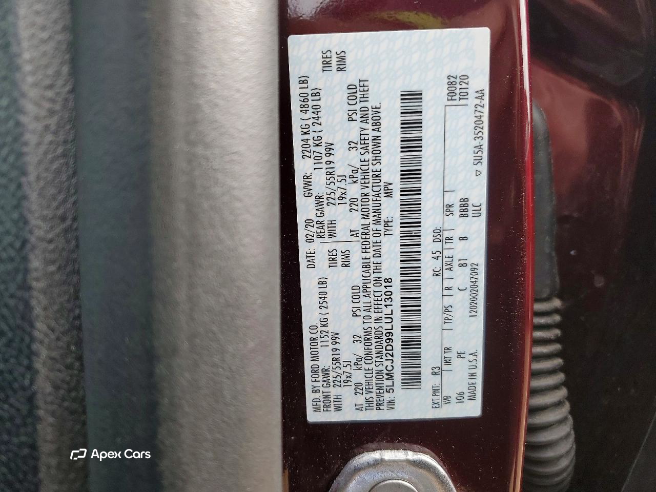 Lincoln Corsair 2020