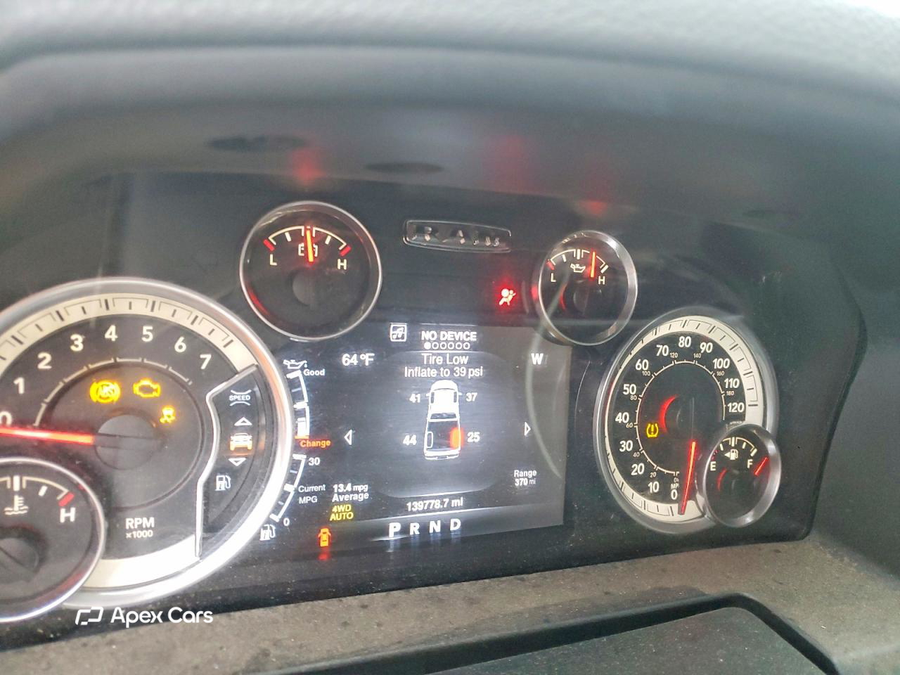 RAM 1500 2016