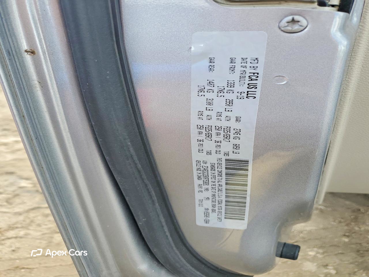 Dodge Caravan 2019