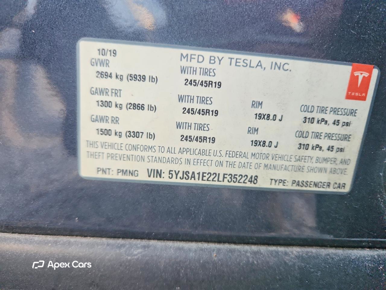 Tesla Model S 2020